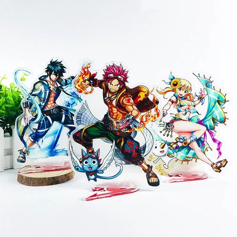 Anime Fairy Tail Acrylic Stand Figure Model Double Side Printed Action Anime Figures Model Plate Holder Desk Decor Gifts
Anime Fairy Tail Acrylic Stand Figure Model Double Side Printed Action Anime Figures Model Plate Holder Desk Decor Gifts
