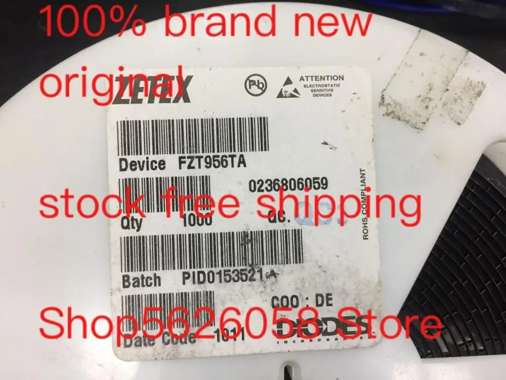 FZT956TA SOT223 100% новый оригинальный Бесплатная доставка 50 шт./лот в наличии
FZT956TA SOT223 100% новый оригинальный Бесплатная доставка 50 шт./лот в наличии