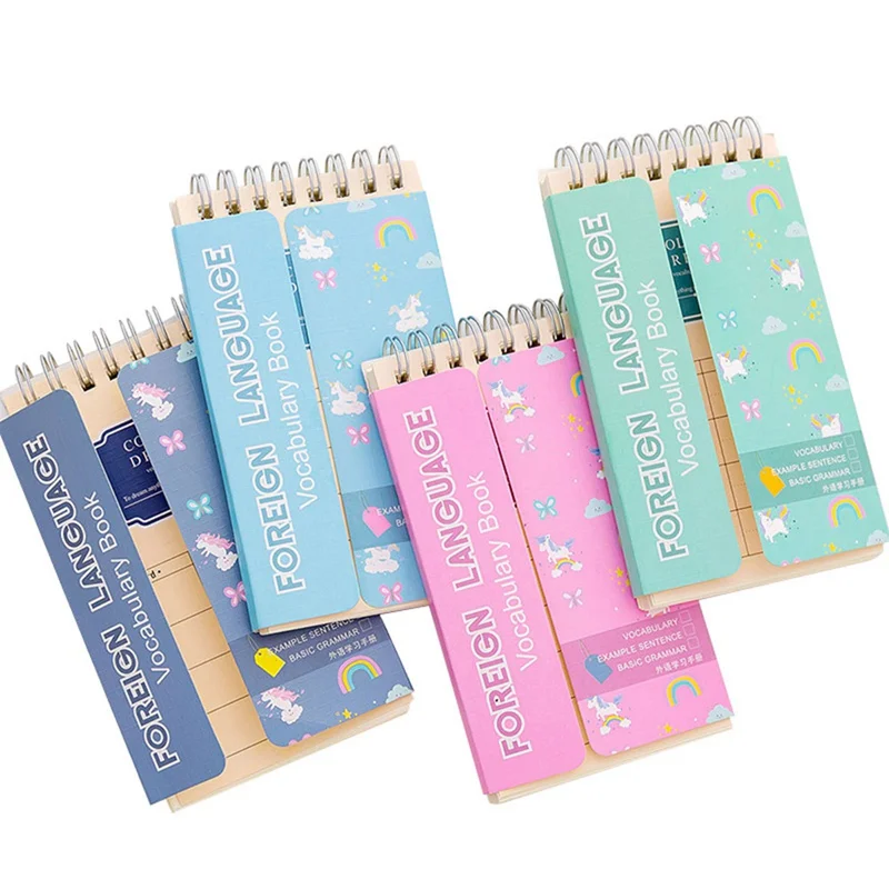 1pcs Mini Cartoon Unicorn Word Book Cover Notebook 80 Sheets Tearable Notepads Stationery Gift Memo Pad
1pcs Mini Cartoon Unicorn Word Book Cover Notebook 80 Sheets Tearable Notepads Stationery Gift Memo Pad