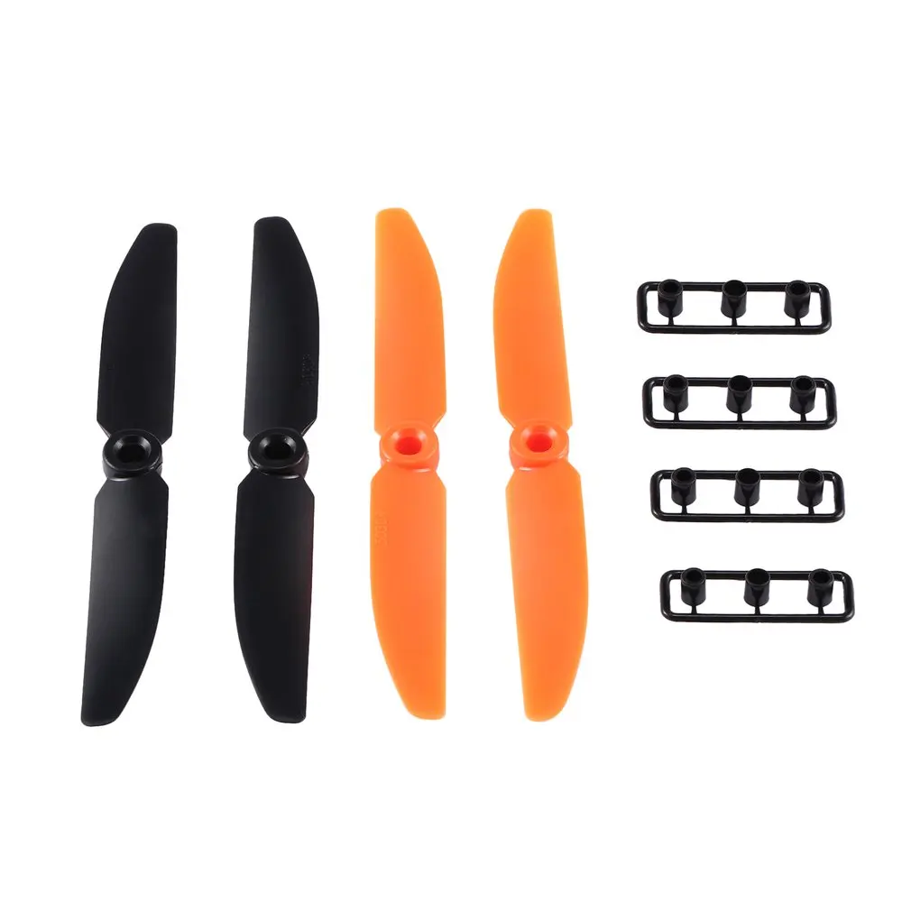 

Lightweight 2 Pairs RC Plane Part 5030 Propeller 2-Blade Props CW/CCW Orange & Black for QAV250 C250 H250 RC Quadcopter