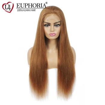 30 33 Brown Color Long Straight Brazilian Human Hair 4X4 Lace Closure Wigs Lace Closure Frontal Bob Wigs 150% Non-Remy EUPHORIA
30 33 Brown Color Long Straight Brazilian Human Hair 4X4 Lace Closure Wigs Lace Closure Frontal Bob Wigs 150% Non-Remy EUPHORIA