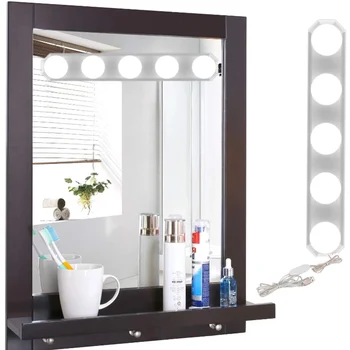 LED Mirror Light Studio Suction Cup USB Makeup Vanity Lights Table Bathroom Light Bulbs S7 #5
LED Mirror Light Studio Suction Cup USB Makeup Vanity Lights Table Bathroom Light Bulbs S7 #5