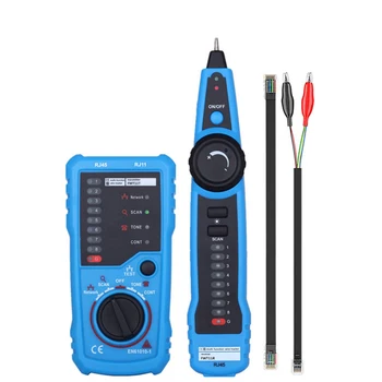 RJ11 RJ45 Telephone Wire Trackers FWT11 Wire Tracers Ethernet LAN Network Cable Testers Line Finder TP899
RJ11 RJ45 Telephone Wire Trackers FWT11 Wire Tracers Ethernet LAN Network Cable Testers Line Finder TP899