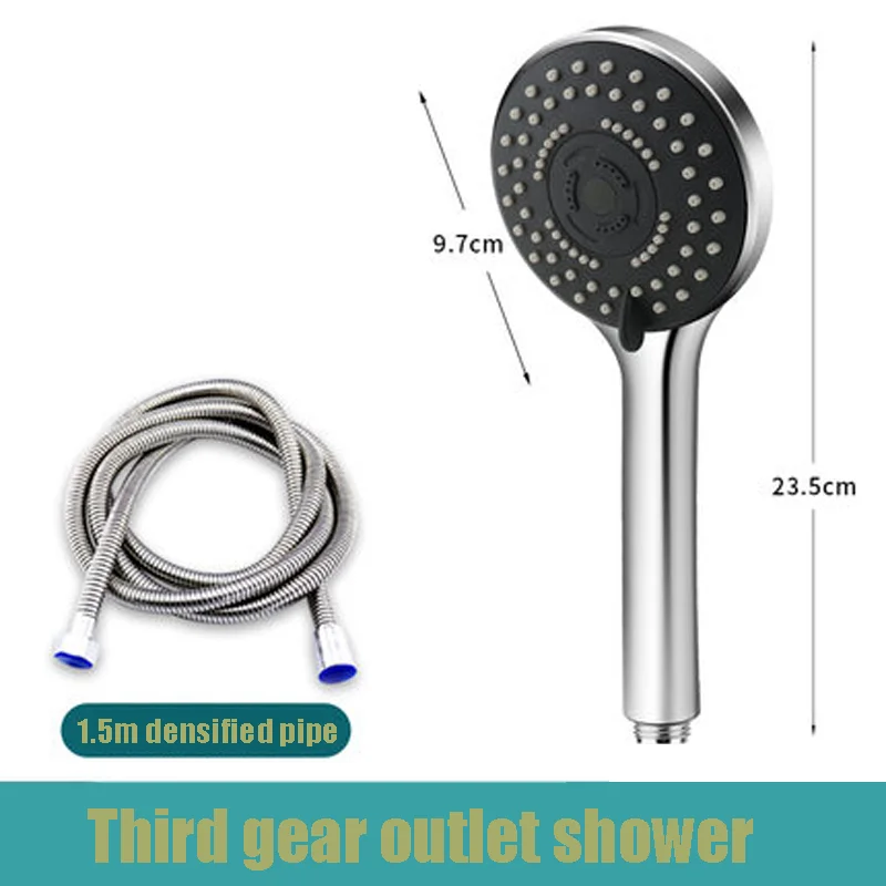 1Set Shower Head Water Saving 3 Mode Adjustable High Pressure Shower One-key Shower Bathroom Accessories
1Set Shower Head Water Saving 3 Mode Adjustable High Pressure Shower One-key Shower Bathroom Accessories