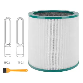 Replacement Air Purifier Filter for Dyson Tower Purifier Pure Cool Link AM11 TP00 TP02 TP03 Compare to Part # 968126-03
Replacement Air Purifier Filter for Dyson Tower Purifier Pure Cool Link AM11 TP00 TP02 TP03 Compare to Part # 968126-03