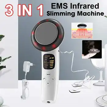 EMS 3 in 1 Face Lifting Infrared Ultrasonic Body Massager Device Ultrasound Slimming Fat Burner Cavitation Face Beauty Machine
EMS 3 in 1 Face Lifting Infrared Ultrasonic Body Massager Device Ultrasound Slimming Fat Burner Cavitation Face Beauty Machine