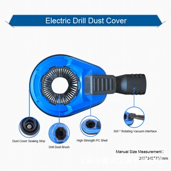 Angle Grinder Dust Shroud Cover Drill Electric Hammer Drill Dust Collector Attachment Universal Dust Shroud For Drilling
Angle Grinder Dust Shroud Cover Drill Electric Hammer Drill Dust Collector Attachment Universal Dust Shroud For Drilling
