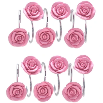Resin Rose Decorative Hooks Are Suitable for Bathroom, Baby Room, Bedroom, Living Room Decoration (Pink Rose)
Resin Rose Decorative Hooks Are Suitable for Bathroom, Baby Room, Bedroom, Living Room Decoration (Pink Rose)