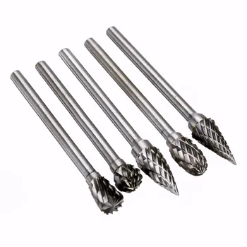10Pcs 1/8" 3mm Shank Tungsten Carbide Rotary Burr Cutter Tool Rotary File Burr Cutter Tool For Electric Grinding
10Pcs 1/8" 3mm Shank Tungsten Carbide Rotary Burr Cutter Tool Rotary File Burr Cutter Tool For Electric Grinding
