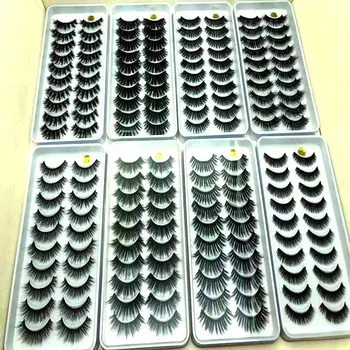 2020 Explosion Multilayer 10 Pairs 3D Thick curl Eyelashes Extension Mink Hair False Eyelashes Eye Makeup ToolsHot fresh Lashes
2020 Explosion Multilayer 10 Pairs 3D Thick curl Eyelashes Extension Mink Hair False Eyelashes Eye Makeup ToolsHot fresh Lashes