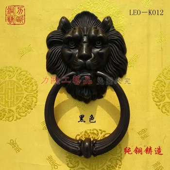 Leo Copper Art Chinese Style Vintage Hardware Accessories Fine Copper Door Shoutou Handle Lion Head Door 
Leo Copper Art Chinese Style Vintage Hardware Accessories Fine Copper Door Shoutou Handle Lion Head Door