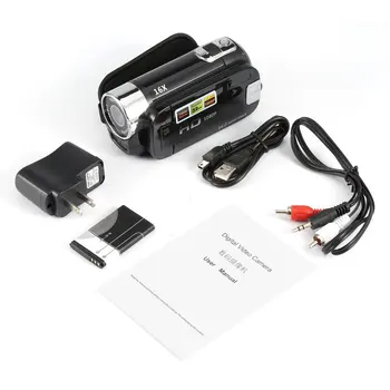 Mini Portable 2.7 Inch Digital Video Camera Camcorder TFT LCD Screen Full HD 720P 16x Zoom DV Camera COMS Video Recoding
Mini Portable 2.7 Inch Digital Video Camera Camcorder TFT LCD Screen Full HD 720P 16x Zoom DV Camera COMS Video Recoding