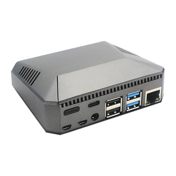 With Cooling Fan Impact Resistant Housing Easy Install Box Shell Aluminum Alloy Protective Case For Raspberry Pi 4 Model B
With Cooling Fan Impact Resistant Housing Easy Install Box Shell Aluminum Alloy Protective Case For Raspberry Pi 4 Model B