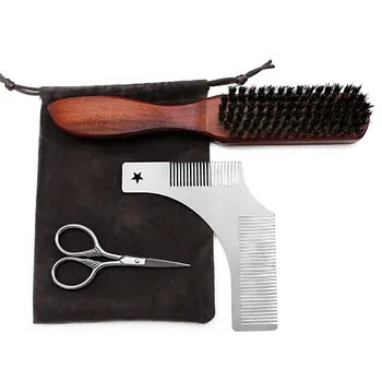4pcs/set Perfect Beard Comb Set for Men's Face Care Stencil Comb Shaper for Beard with Scissors Styling Beard Shaping Tool
4pcs/set Perfect Beard Comb Set for Men's Face Care Stencil Comb Shaper for Beard with Scissors Styling Beard Shaping Tool
