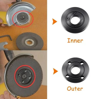 Inner Flange Nut Flange For Dewalt Ryobi 224399-1 Nut 5/8 Flat Adapter