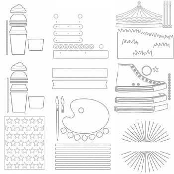 Painting Plate Background Road Track Mixed Style Irregular Shape Cutting Dies DIY Scrapbooking Album Craft Cards 2020 07
Painting Plate Background Road Track Mixed Style Irregular Shape Cutting Dies DIY Scrapbooking Album Craft Cards 2020 07