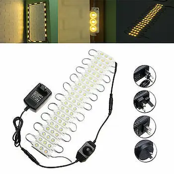 3M SMD5050 Waterproof Warm White LED Module Strip Light Kit Mirror Signage Lamp jk997
3M SMD5050 Waterproof Warm White LED Module Strip Light Kit Mirror Signage Lamp jk997