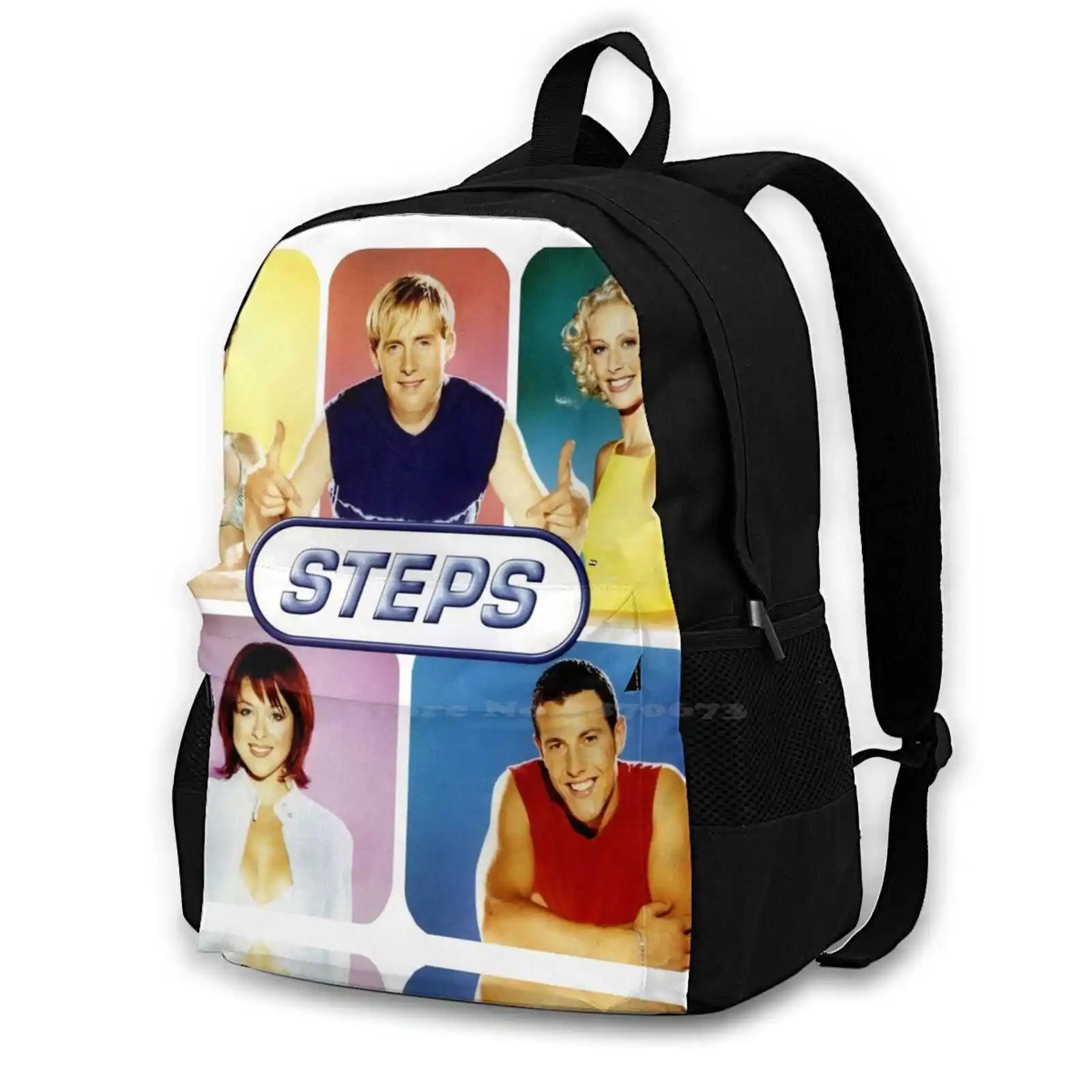 The 90s Pop Club Large Capacity Fashion Backpack Laptop Travel Bags S Steps 7 Band Spice That Girls
The 90s Pop Club Large Capacity Fashion Backpack Laptop Travel Bags S Steps 7 Band Spice That Girls