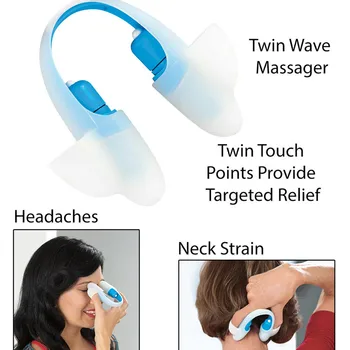 Fingertip Vibrating Full Body Acupoint Massager Pain Stress Relief Twin Touch Points Relaxation Health Care Finger Lose Weight
Fingertip Vibrating Full Body Acupoint Massager Pain Stress Relief Twin Touch Points Relaxation Health Care Finger Lose Weight