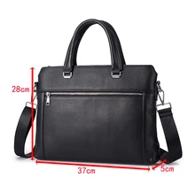 Leather Men's 16-inch Business Portable Briefcase Computer Bag Casual Fashion One-shoulder Messenger Bag
Leather Men's 16-inch Business Portable Briefcase Computer Bag Casual Fashion One-shoulder Messenger Bag