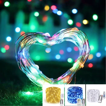 LED String Light Remote Control Rope Tube USB/Battery Fairy Garland Light sliver Wire for Wedding Christmas Holiday Decor lamp
LED String Light Remote Control Rope Tube USB/Battery Fairy Garland Light sliver Wire for Wedding Christmas Holiday Decor lamp