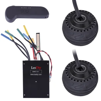 105L 500W Dual Wheel Rubber Hub-in Motor+ESC6.1 Dual Drive ESC 100A 8-60V 3S-12S Battery for 4-Wheel Electric Scooter Skateboard
105L 500W Dual Wheel Rubber Hub-in Motor+ESC6.1 Dual Drive ESC 100A 8-60V 3S-12S Battery for 4-Wheel Electric Scooter Skateboard