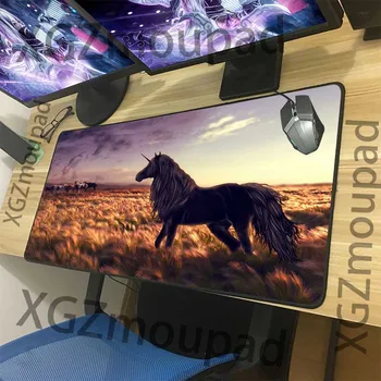 XGZ Customized Large Mouse Pad Black Lock Edge Animal Horse Computer Keyboard Table Mat Natural Rubber Non-slip 900x400/900x300
XGZ Customized Large Mouse Pad Black Lock Edge Animal Horse Computer Keyboard Table Mat Natural Rubber Non-slip 900x400/900x300