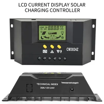 CM3024Z 12V24V30A Solar Charge Controller LCD Liquid Crystal Current Display Automatic Backlight Solar Charge Controller^^
CM3024Z 12V24V30A Solar Charge Controller LCD Liquid Crystal Current Display Automatic Backlight Solar Charge Controller^^