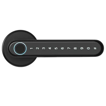 Fingerprint Door Lock Semiconductor Home Security Phone Bluetooth Digital Electric Smart Keyless Entry Easy Install Handle
Fingerprint Door Lock Semiconductor Home Security Phone Bluetooth Digital Electric Smart Keyless Entry Easy Install Handle