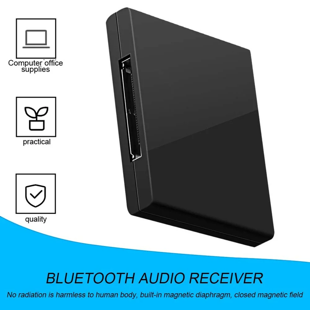 Bluetooth v2.0 A2DP Music Receiver Adapter for iPod For iPhone 30 Pin Dock Docking Station Speaker with 1 LED
Bluetooth v2.0 A2DP Music Receiver Adapter for iPod For iPhone 30 Pin Dock Docking Station Speaker with 1 LED
