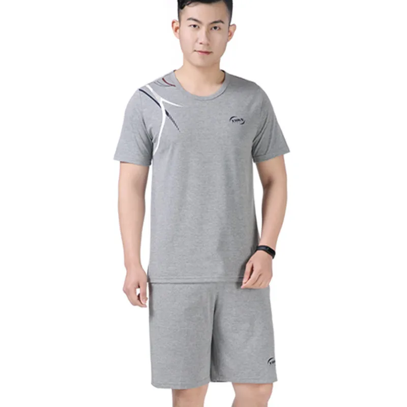 2018 Summer New Style MEN'S Short-sleeved Shirt Sports Set-Style Printed T-shirt + Short Casual Shorts Set Fashion
2018 Summer New Style MEN'S Short-sleeved Shirt Sports Set-Style Printed T-shirt + Short Casual Shorts Set Fashion