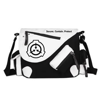 SCP Special Containment Procedures Foundation Cosplay Messenger Bag School Handbag Teentage Travel Shoulder Rucksack Bags Gift
SCP Special Containment Procedures Foundation Cosplay Messenger Bag School Handbag Teentage Travel Shoulder Rucksack Bags Gift
