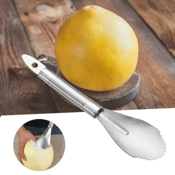 Multi-function Vegetable Peeler Fruit Cutter Stainless Steel Pomelo Knife Grapefruit Peeler Kitchen Accessories Tool Peeler
Multi-function Vegetable Peeler Fruit Cutter Stainless Steel Pomelo Knife Grapefruit Peeler Kitchen Accessories Tool Peeler