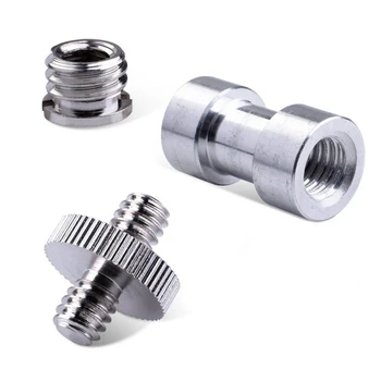 Sturdy and Durable 3pcs/set Camera 1/4" 3/8" Tripod Screw Adapter Flash Mount Light Stand Holder Converter
Sturdy and Durable 3pcs/set Camera 1/4" 3/8" Tripod Screw Adapter Flash Mount Light Stand Holder Converter