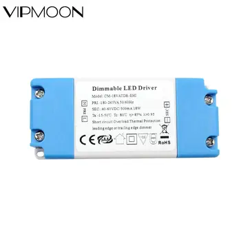 AC180-265V 18W Lighting Transformers High Quality LED Driver for LED Strip Lights LED Downlight Power Supply Adapter 13W - 18W
AC180-265V 18W Lighting Transformers High Quality LED Driver for LED Strip Lights LED Downlight Power Supply Adapter 13W - 18W