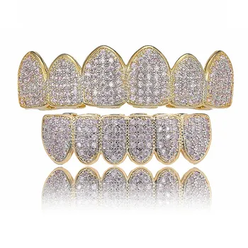 Hip Hop Grillz Pave Pink CZ Stone Iced Out Mouth Teeth Grills Caps Top & Bottom Tooth Set Gold Color Men Women Vampire Grills
Hip Hop Grillz Pave Pink CZ Stone Iced Out Mouth Teeth Grills Caps Top & Bottom Tooth Set Gold Color Men Women Vampire Grills