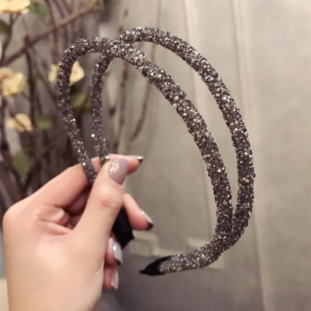 2019 Fashion Rhinestone Hairband Women Full Diamond Super Flash double Crystal Side Hair Band Headband Hair Accessories
2019 Fashion Rhinestone Hairband Women Full Diamond Super Flash double Crystal Side Hair Band Headband Hair Accessories