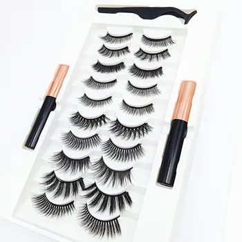 New Style Ten-Pack Double Eyeliner False Eyelashes Suit Mixed Collocation Densely Natural Variety Style Eyelash
New Style Ten-Pack Double Eyeliner False Eyelashes Suit Mixed Collocation Densely Natural Variety Style Eyelash