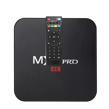 

5PCS/LOT MX PRO Kdplayer Android 7.1 TV Box Allwinner h3 Quad Core 1GB/8GB 2G/16G RK3229 H. 265 4K 1080i/P