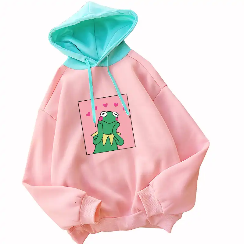 cute frog hoodie