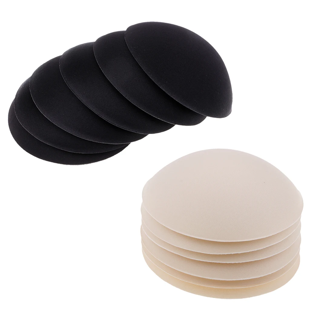 6 Pairs Boost Enhancer Insert Round Push Up Padded Bikini Bra Cup Pads 6 Pairs Boost Enhancer Insert Round Push Up Padded Bikini Bra Cup Pads