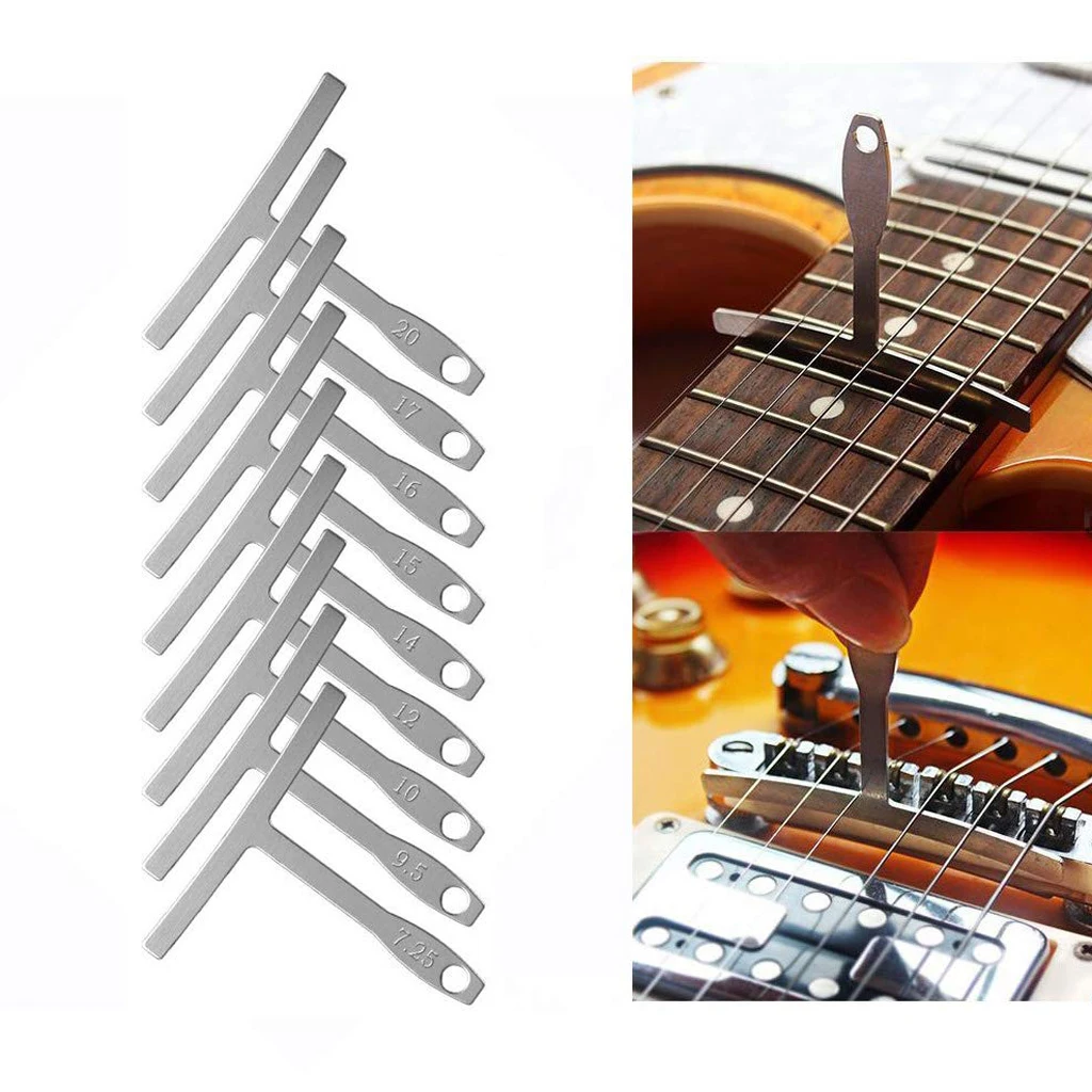 Guitar Luthier Tools Stainless steel measuring tool 8Pcs Guitar tools Professional Guitar Luthier Tool Kit Guitar Accessories
Guitar Luthier Tools Stainless steel measuring tool 8Pcs Guitar tools Professional Guitar Luthier Tool Kit Guitar Accessories
