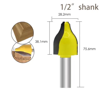 1/2"shank milling cutters Panel Raiser Router Bit door knife Woodworking cutter Tenon Cutter for Woodworking Tools roteador
1/2"shank milling cutters Panel Raiser Router Bit door knife Woodworking cutter Tenon Cutter for Woodworking Tools roteador