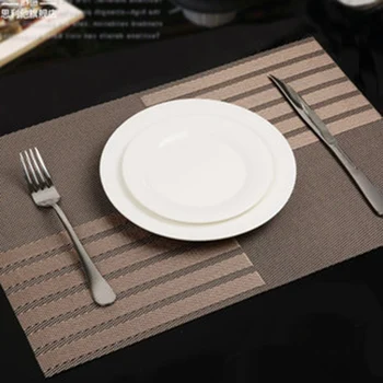 4 Piece Table Mat European PVC Western Non-slip Heat Resistant Mat Pad Bowl Home Nordic Meal Cloth Table Protective Pads T7C5
4 Piece Table Mat European PVC Western Non-slip Heat Resistant Mat Pad Bowl Home Nordic Meal Cloth Table Protective Pads T7C5