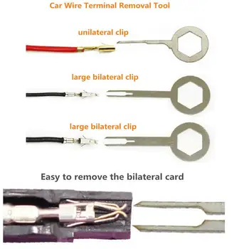 Car Plug Circuit Board Wire Harness Terminal Extraction Pick Connector Crimp Pin Back Needle Remove Tool
Car Plug Circuit Board Wire Harness Terminal Extraction Pick Connector Crimp Pin Back Needle Remove Tool