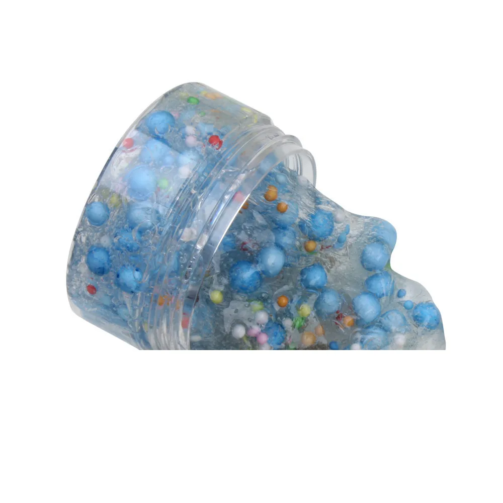 Beautiful Foam ball Cloud Slime Antistress Gadgets Stress Relief Kids Clay Toys Unzip Anti-stress Gift cute slime charms #B