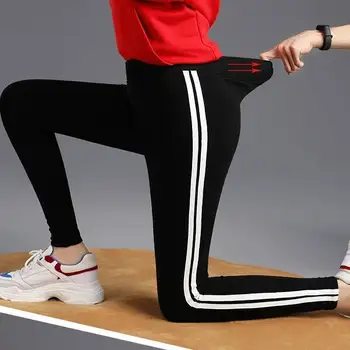 Joggers Cotton Pants Woman Side Striped Summer Fashion Casual Ankle-Length Women's Tracksuits Trousers Loose Girl Sweatpants
Joggers Cotton Pants Woman Side Striped Summer Fashion Casual Ankle-Length Women's Tracksuits Trousers Loose Girl Sweatpants