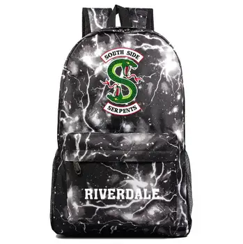 

New Riverdale South Side Serpents Backpack Children School Bag Bookbag men women Laptop Shoulders Bags Casual Travel Bag