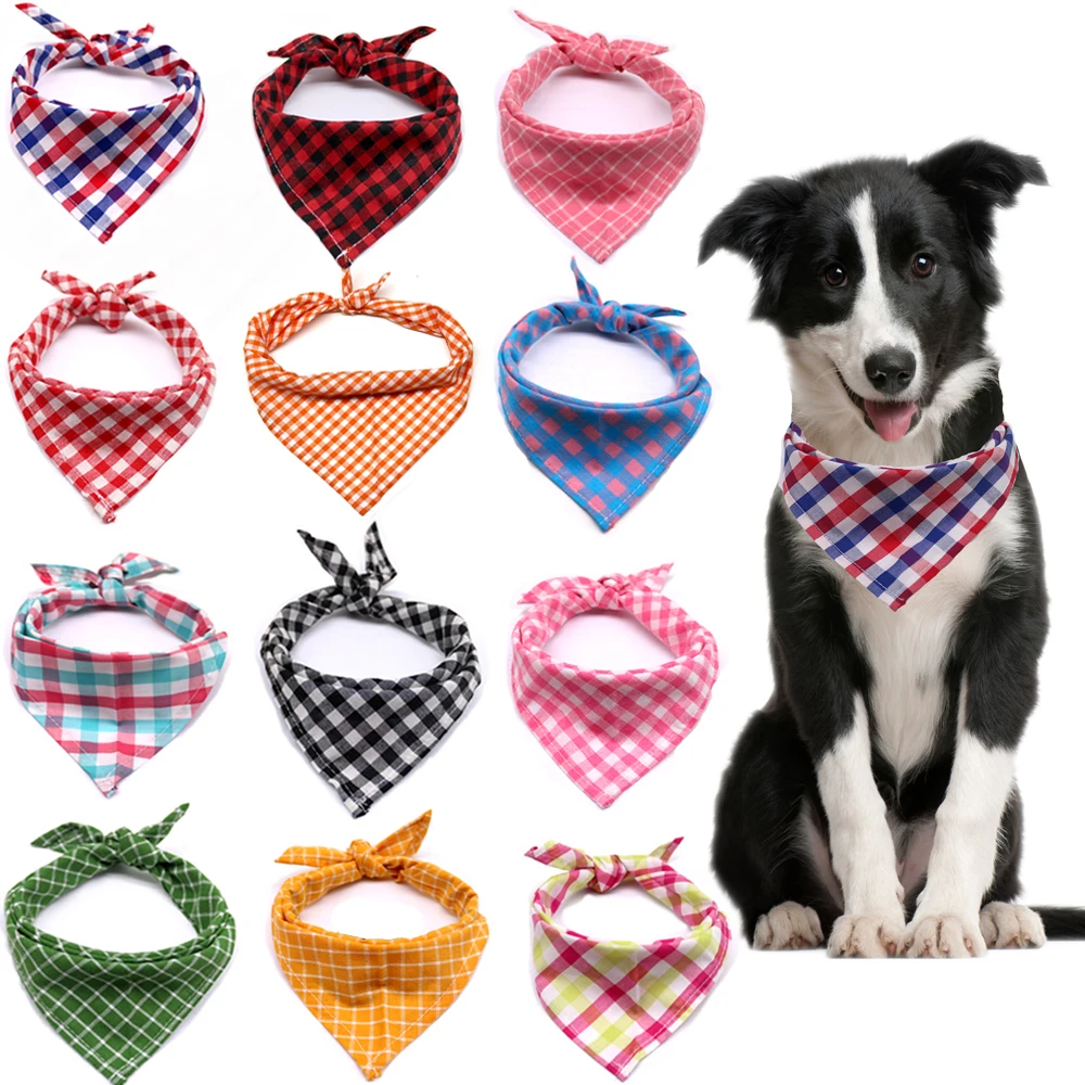 1pcs Dog scarf Plaid Style Puppy Cat Dog Bandana/Bibs Cotton Washable Bandana Dog Accessories for Small Dog Grooming Products
1pcs Dog scarf Plaid Style Puppy Cat Dog Bandana/Bibs Cotton Washable Bandana Dog Accessories for Small Dog Grooming Products