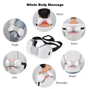 Heated Electric Neck Massager Far Infrared Heating Pain Relief Cervical Massage Cervical Sphygmotherapy
Heated Electric Neck Massager Far Infrared Heating Pain Relief Cervical Massage Cervical Sphygmotherapy